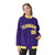 Custom Purple Gold-White Bomber Full-Snap Varsity Letterman Jacket