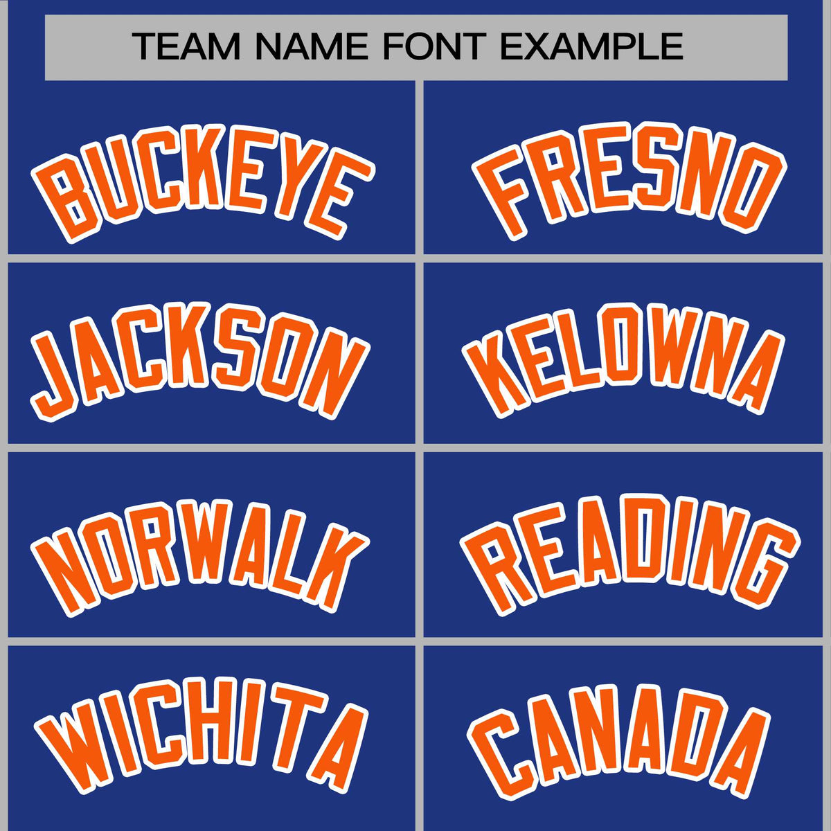 Custom Royal Blue Orange-White Bomber Full-Snap Varsity Letterman Jacket