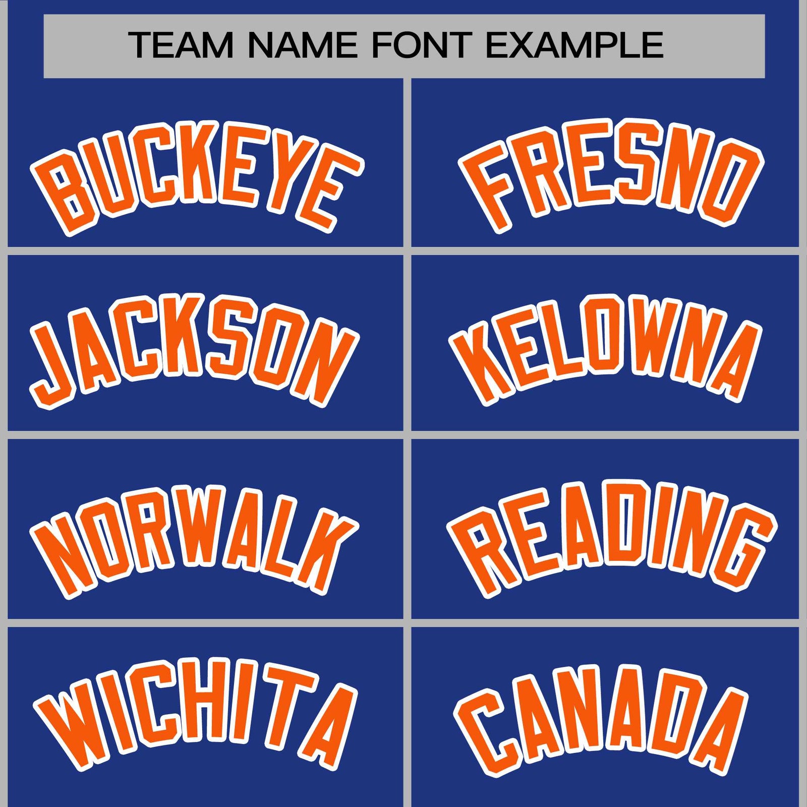 Custom Royal Blue Orange-White Bomber Full-Snap Varsity Letterman Jacket