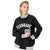 Custom Black Gray-White Bomber Full-Snap Varsity Letterman Jacket