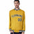 Custom Yellow Black-White Bomber Full-Snap Varsity Letterman Jacket