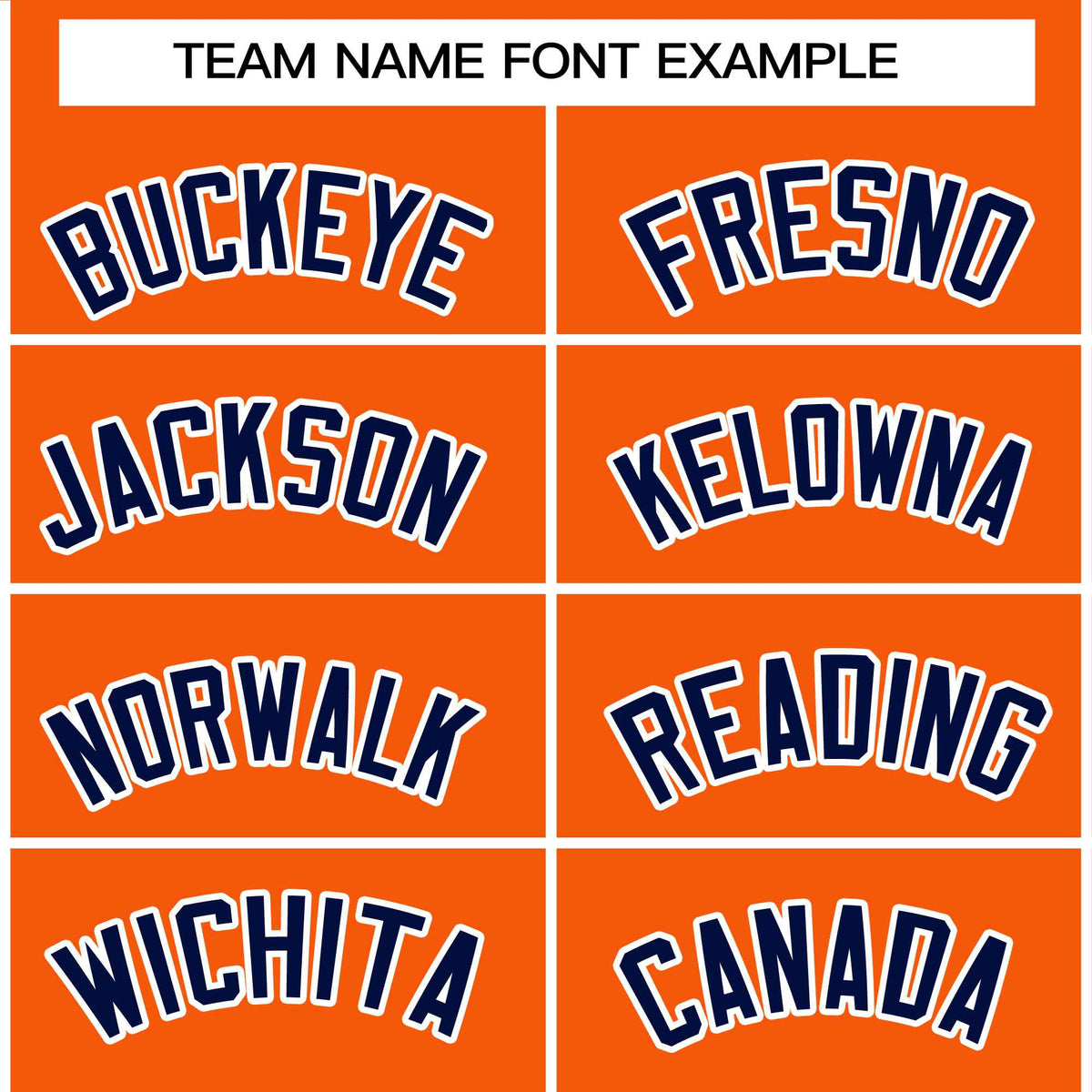 Custom Orange Navy White Bomber Full-Snap Varsity Letterman Jacket