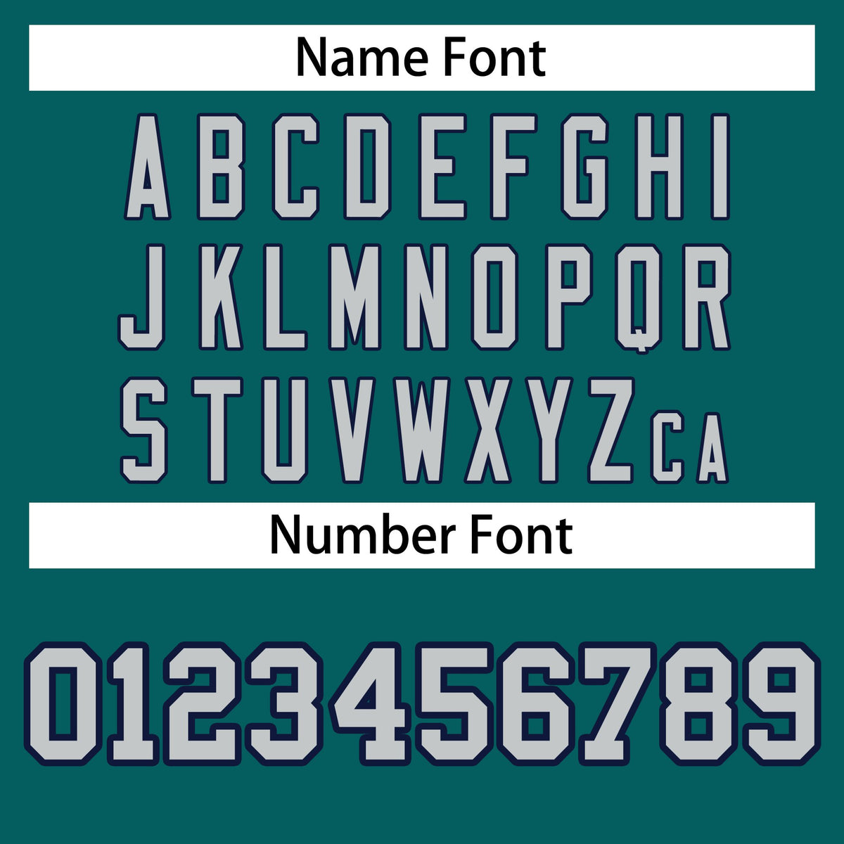 Custom Aqua Gray-Navy Bomber Full-Snap Varsity Letterman Jacket