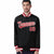 Custom Black Red-White Bomber Full-Snap Varsity Letterman Jacket