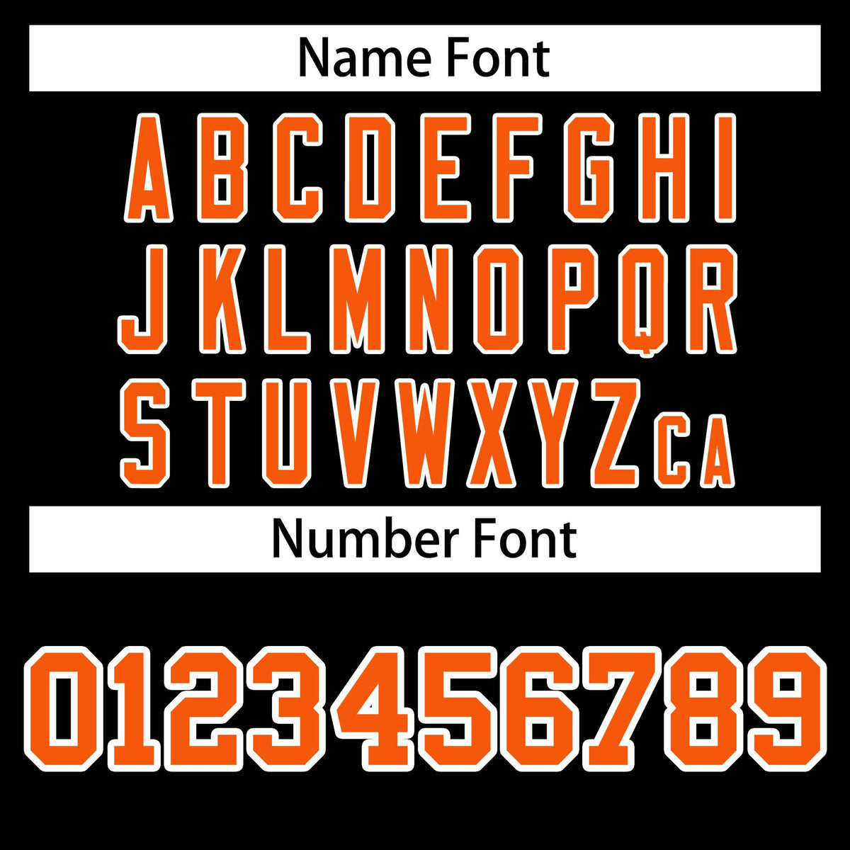 Custom Black Orange-White Bomber Full-Snap Varsity Letterman Jacket