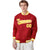 Custom Royal-Red Yellow-White Bomber Full-Snap Varsity Letterman Jacket