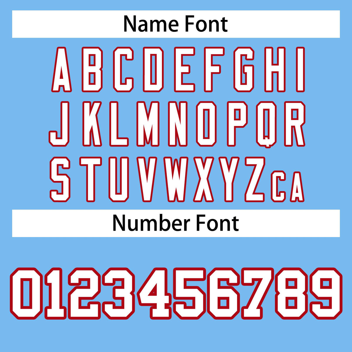 Custom Light-Blue White-Red Bomber Full-Snap Varsity Letterman Jacket