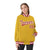 Custom Yellow Red-White Bomber Full-Snap Varsity Letterman Jacket