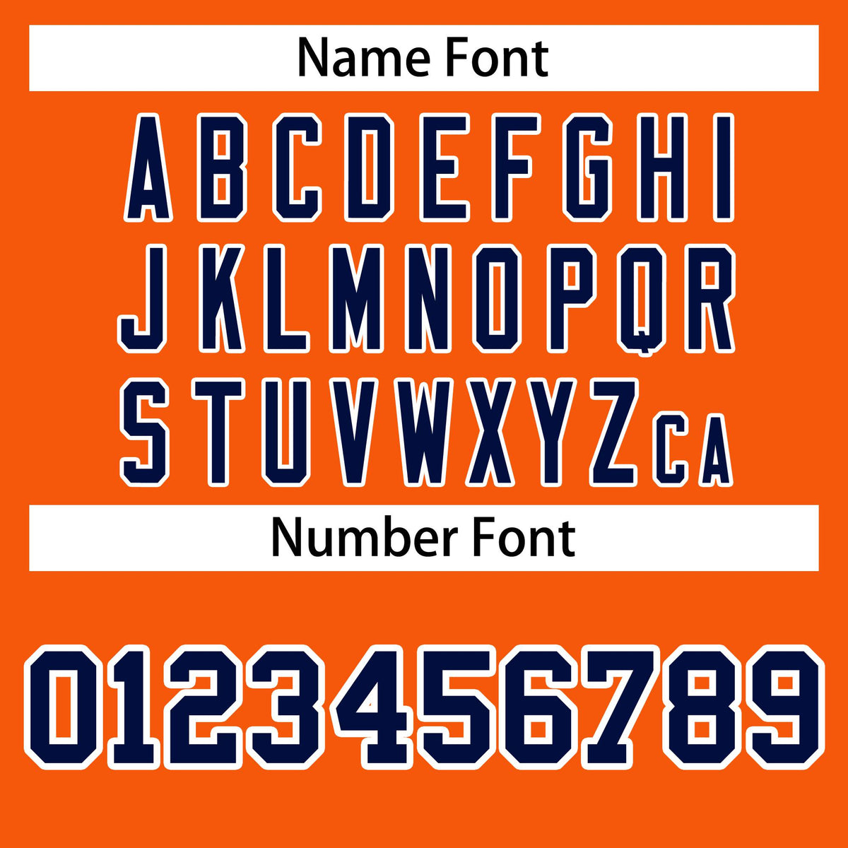 Custom Orange Black White Bomber Full-Snap Varsity Letterman Jacket