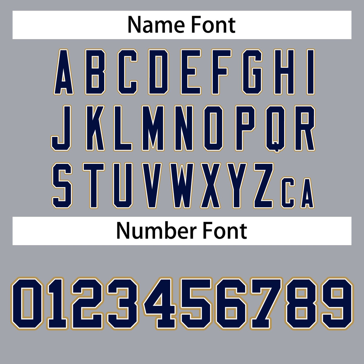 Custom Gray Navy Old-Gold Bomber Full-Snap Varsity Letterman Jacket