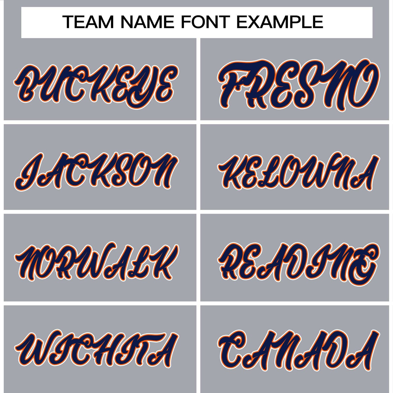 Custom Gray Navy-Orange Bomber Full-Snap Varsity Letterman Jacket