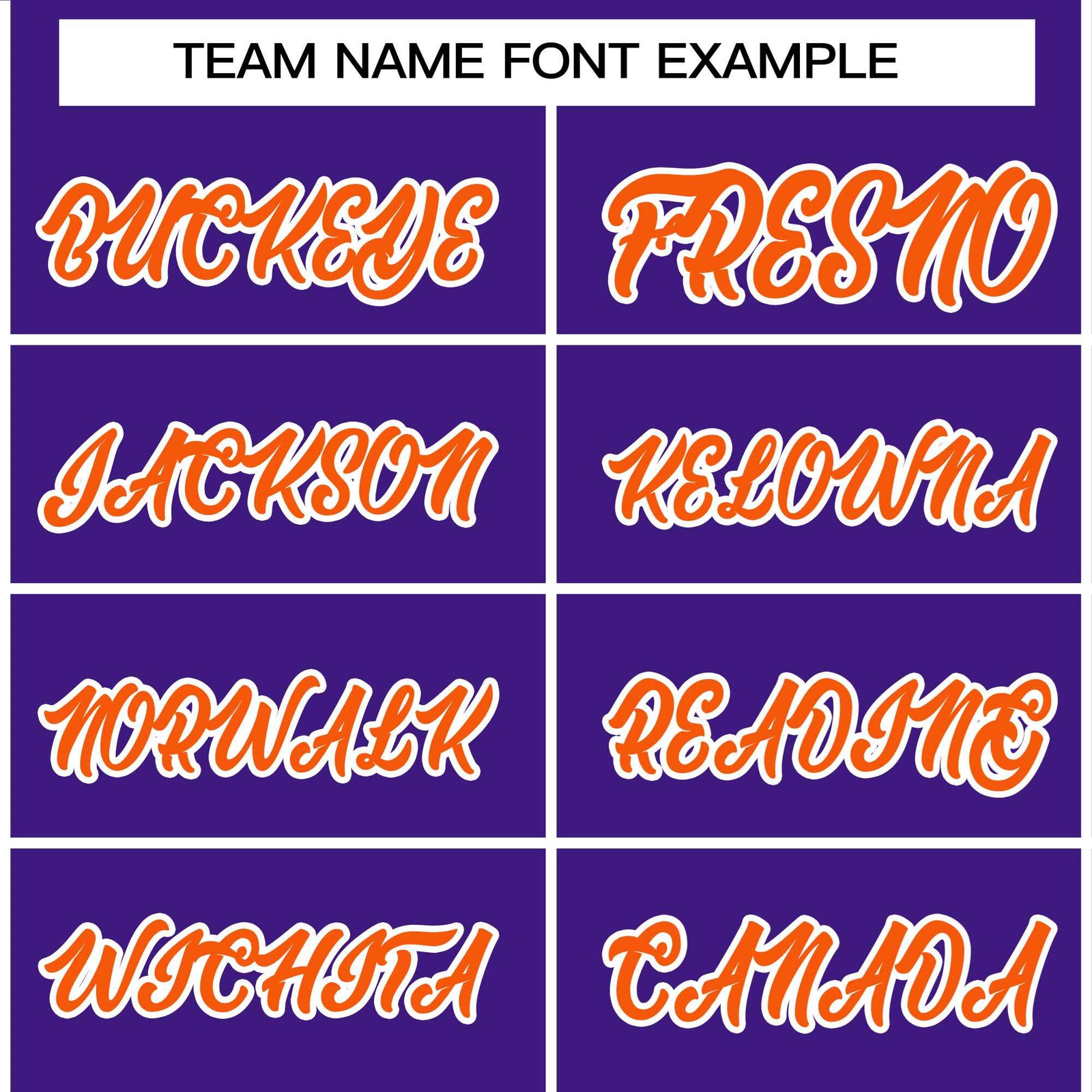 Custom Purple Orange-White Bomber Full-Snap Varsity Letterman Jacket