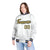 Custom White Old-Gold Navy Bomber Full-Snap Varsity Letterman Jacket