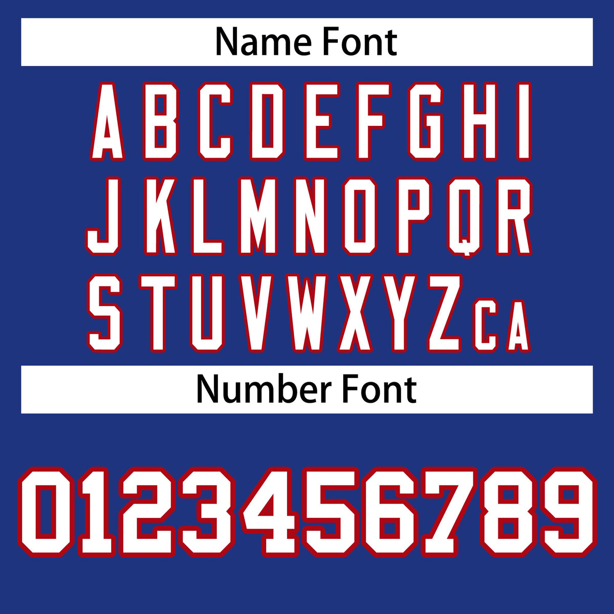 Custom Royal Blue White-Red Bomber Full-Snap Varsity Letterman Jacket