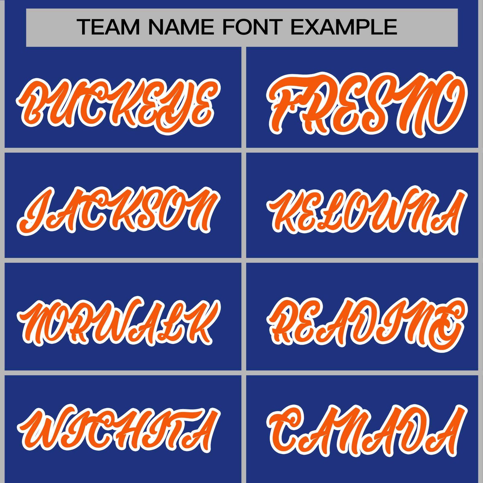 Custom Royal Blue Orange-White Bomber Full-Snap Varsity Letterman Jacket