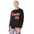 Custom Black Red-White Bomber Full-Snap Varsity Letterman Jacket