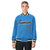 Custom Light-Blue Black-White Bomber Full-Snap Varsity Letterman Jacket