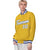 Custom Yellow White Royal-Blue Bomber Full-Snap Varsity Letterman Jacket