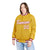 Custom Yellow White Red Bomber Full-Snap Varsity Letterman Jacket