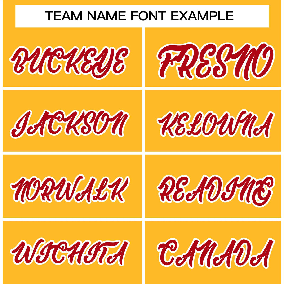 Custom Yellow Red-White Bomber Full-Snap Varsity Letterman Jacket