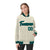 Custom Cream Aqua-Black Bomber Full-Snap Varsity Letterman Jacket