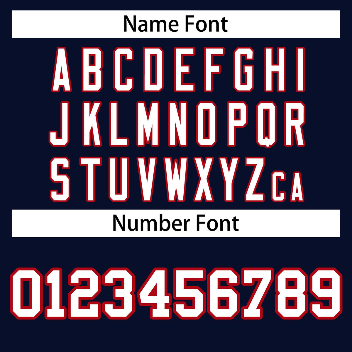 Custom Navy White Red Bomber Full-Snap Varsity Letterman Jacket