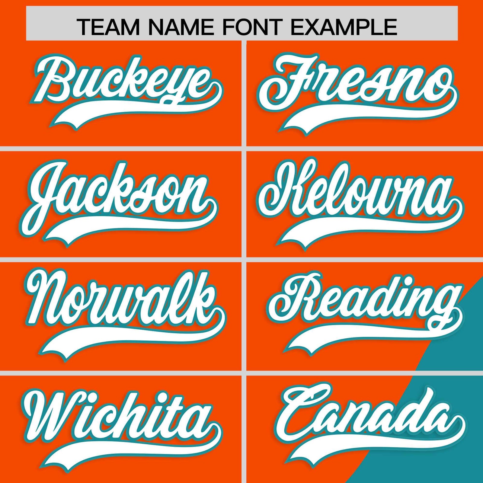 Custom Orange Aqua Color Block Varsity Full-Zip Letterman Wave Hoodie Jacket