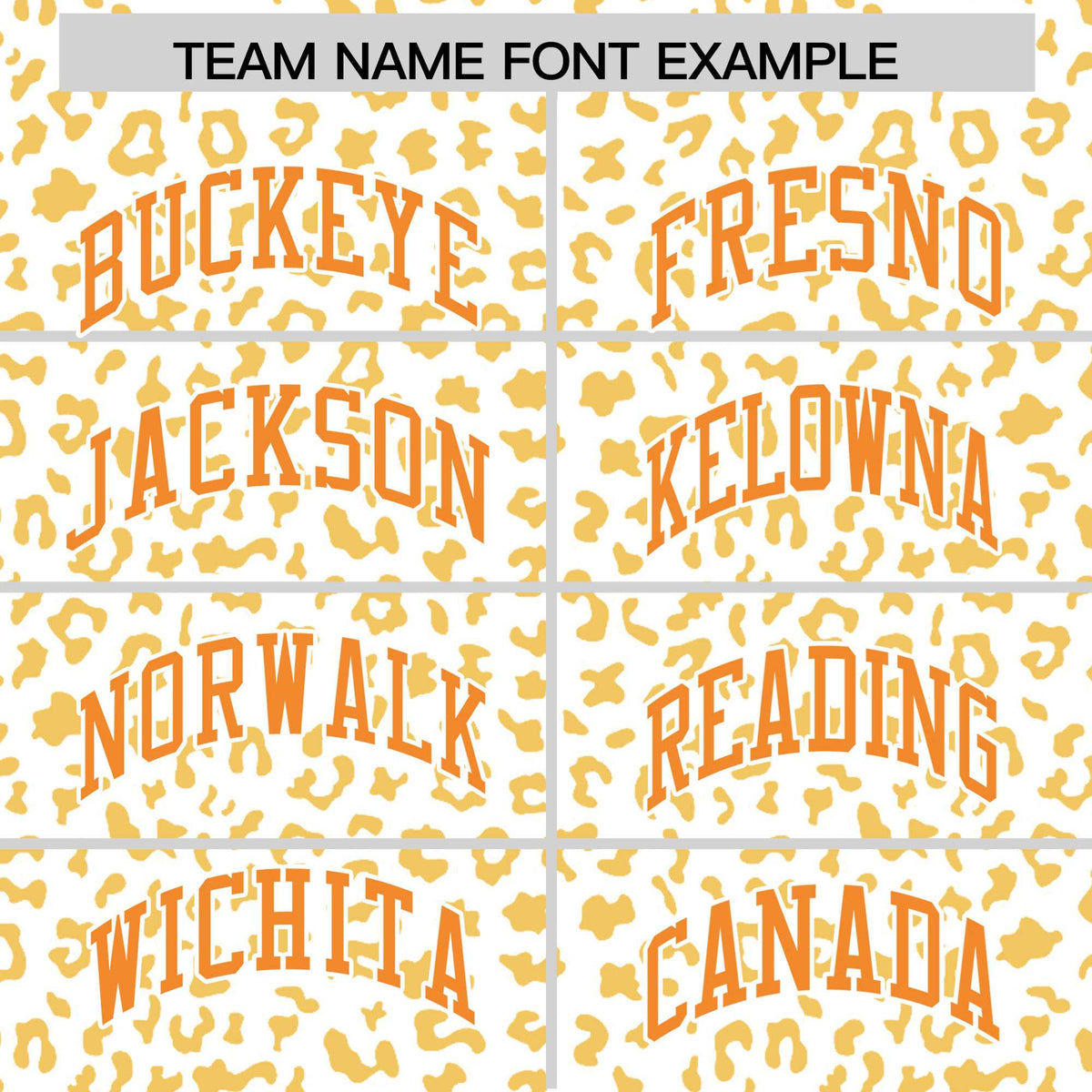 Custom White Yellow Varsity Full-Zip Letterman Leopard Print Hoodie Jacket