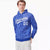 Custom Royal Blue White Varsity Full-Zip Letterman Leopard Print Hoodie Jacket