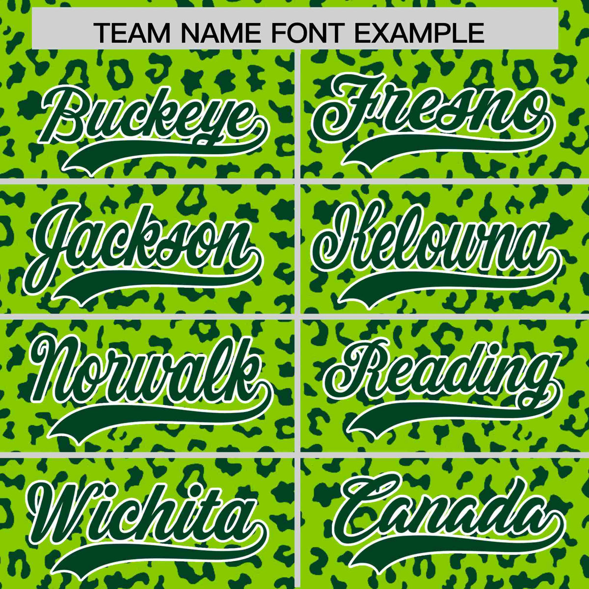 Custom Neon Green Green Varsity Full-Zip Letterman Leopard Print Hoodie Jacket