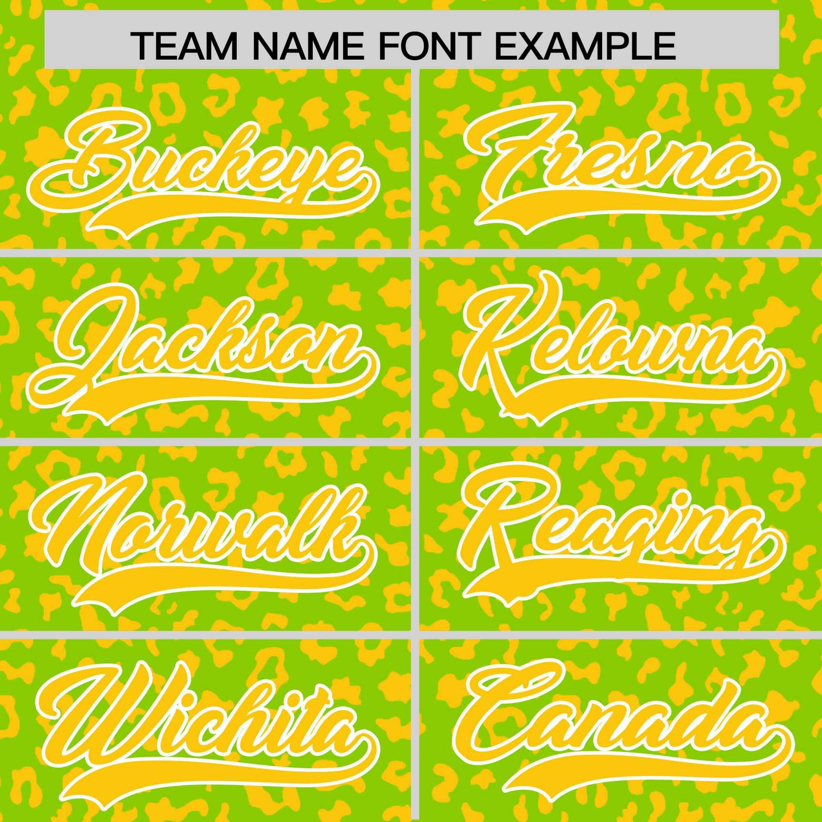 Custom Neon Green Gold Varsity Full-Zip Letterman Leopard Print Hoodie Jacket