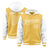 Custom Khaki White Raglan Sleeves Varsity Full-Snap Letterman Two Tone Hoodie Jacket