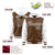 Custom Light Brown White Raglan Sleeves Varsity Full-Snap Letterman Two Tone Hoodie Jacket