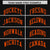 Custom Black Orange-Black Varsity Full-Snap Letterman Classic Hoodie Jacket