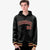 Custom Black Crimson-Gold Varsity Full-Snap Letterman Classic Hoodie Jacket