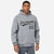 Custom Gray Black-White Varsity Full-Snap Letterman Classic Hoodie Jacket