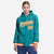 Custom Aqua Orange-White Varsity Full-Snap Letterman Classic Hoodie Jacket