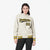 Custom Cream Navy-Gold Varsity Full-Snap Letterman Classic Hoodie Jacket