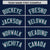 Custom Navy Gray-Aqua Varsity Full-Snap Letterman Classic Hoodie Jacket