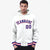 Custom White Royal Blue-Red Varsity Full-Snap Letterman Classic Hoodie Jacket