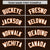 Custom Brown White-Orange Varsity Full-Snap Letterman Classic Hoodie Jacket