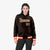 Custom Brown Orange-White Varsity Full-Snap Letterman Classic Hoodie Jacket