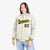 Custom Cream Navy-Gold Varsity Full-Snap Letterman Classic Hoodie Jacket