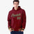 Custom Crimson Black-Old Gold Varsity Full-Snap Letterman Classic Hoodie Jacket