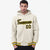 Custom Cream Navy-Gold Varsity Full-Snap Letterman Classic Hoodie Jacket