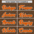 Custom Brown Orange-White Varsity Full-Snap Letterman Classic Hoodie Jacket