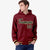 Custom Crimson Black-Old Gold Varsity Full-Snap Letterman Classic Hoodie Jacket