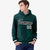 Custom Green Black-White Varsity Full-Snap Letterman Classic Hoodie Jacket