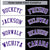 Custom White Black Purple Bomber Full-Snap Varsity Letterman Split Fashion Jacket