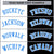 Custom White Black Light-Blue Bomber Full-Snap Varsity Letterman Split Fashion Jacket